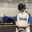 تيشيرت - Racing Style - ريسينق سباقات ابيض