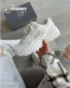 حذاء رياضي - New Balance Style - نيو بالنس ابيض